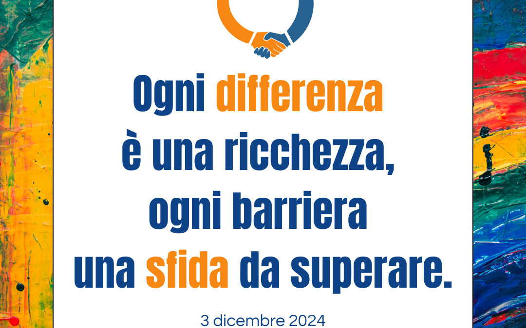 3 dicembre: giornata internazionale delle persone con disabilità