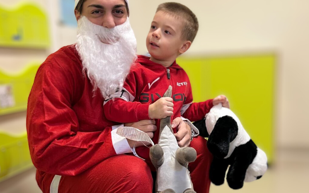 Babbo Natale avvistato al Polo Riabilitativo Nuova Sair