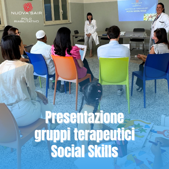 Presentazione gruppi terapeutici “social skills”